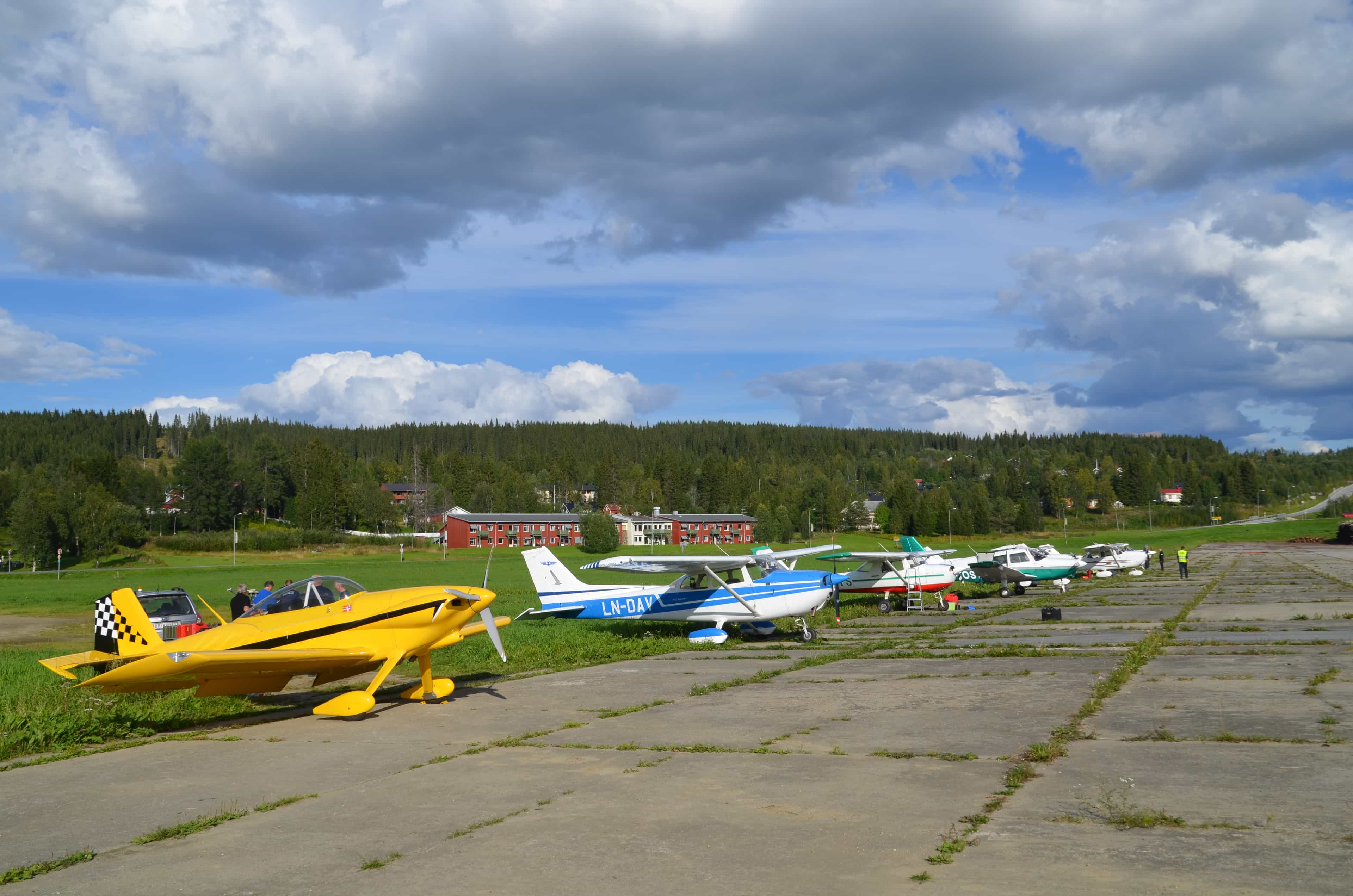 Flytjenesteøvelsen (SAR) i Hattfjelldal