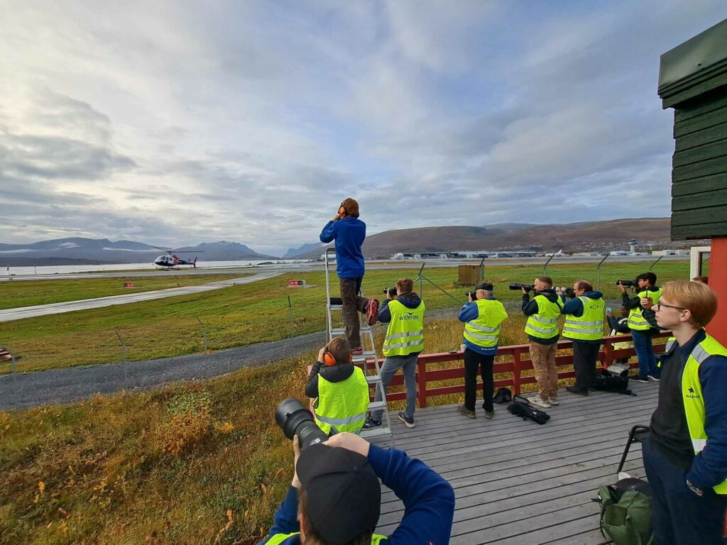 Besøk av Tromsø Flyspotter Forening