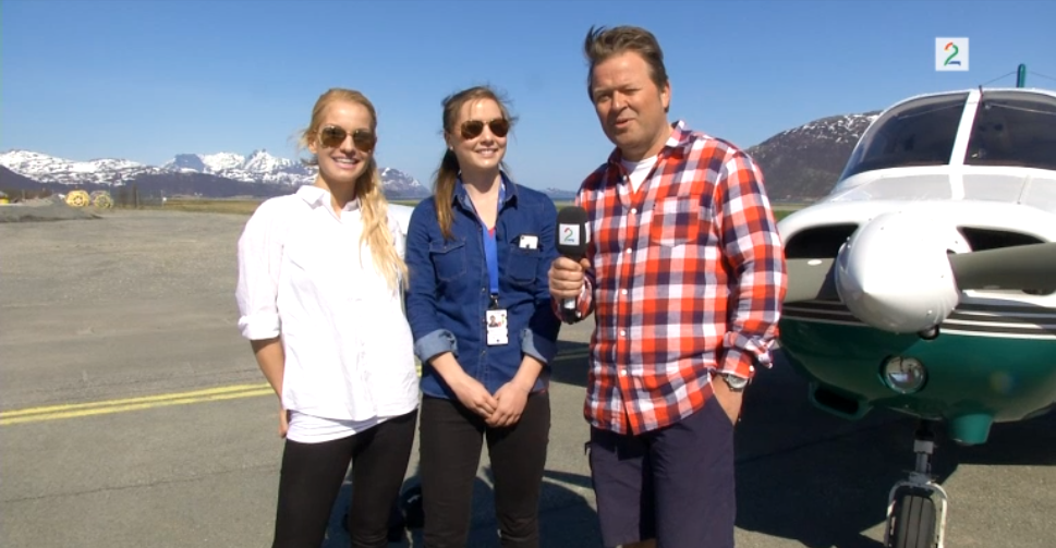 Bli med på Lisbeths første flytime!